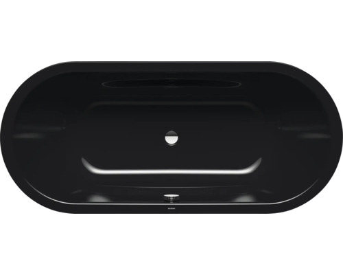 Baignoire KALDEWEI VAIO DUO OVAL 951 80 x 180 cm noir brillant 233100010701 Baignoire ovale en acrylique sanitaire, vue de dessus
