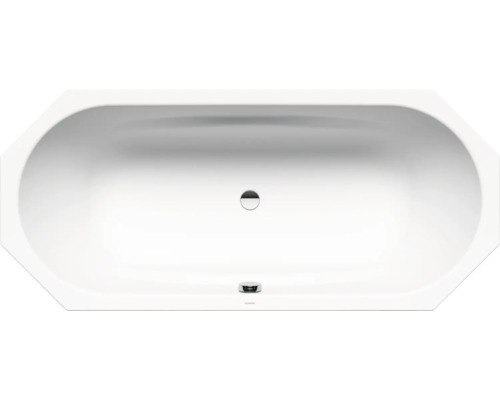 Baignoire KALDEWEI VAIO DUO 8 953 80 x 180 cm blanc alpin mate 233300010711 Vue de dessus d''une baignoire en acrylique sanitaire avec garniture de vidange
