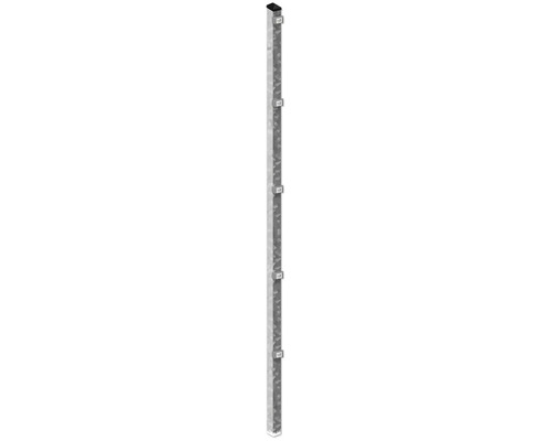 Pfosten 6 x 4 x 220 cm für Zaun 163 cm Höhe feuerverzinkt Pfosten 6 x 4 x 220 cm für Zaun 163 cm Höhe feuerverzinkt