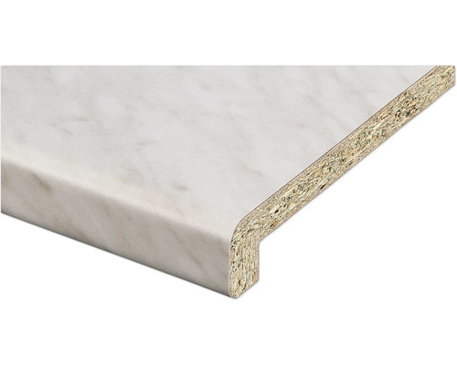 Fensterbank Marmor 0990 CR mit Blende 1000x200x20 mm Dekorplatte mit Marmoroptik