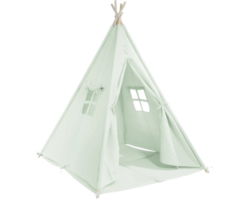 Sunny tente tipi Alba vert pastel