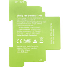 Shelly Pro Dimmer 1PM Produktinformationen