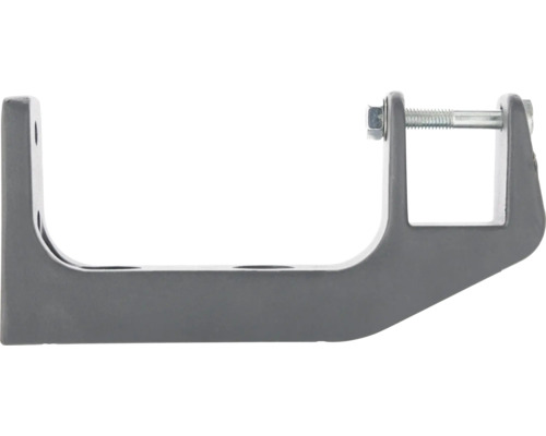 Étrier en U métallique avec vis de fixation