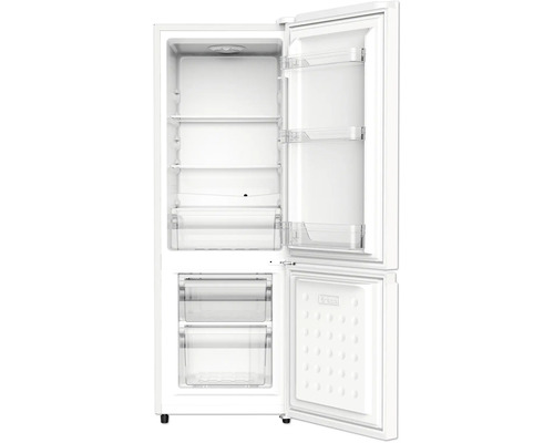 Ensemble réfrigérateur-congélateur PKM KG173CW lxhxp 50 x 145 x 52 cm compartiment réfrigération 123 l compartiment congélation 38 l blanc