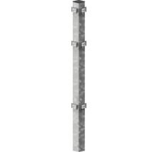 Poteau en métal avec supports