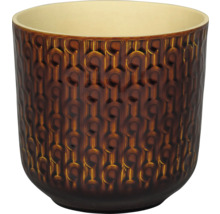 Pot de fleurs décoratif avec motif