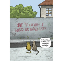 Postkarte Wird Zeit 10,5x14,8 cm