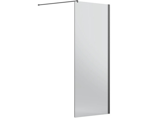 Duschwand mit Stabilisationsstange