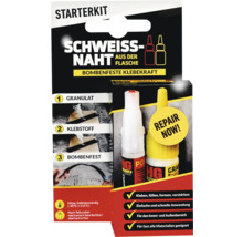 Schweissnaht aus der Flasche Starterkit zum Kleben, Füllen, Formen und Verstärken