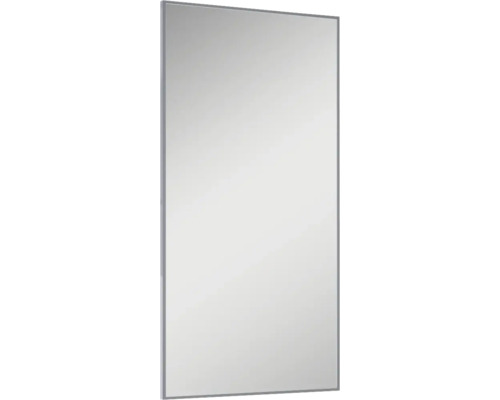 Miroir à cadre Jungborn 50x100 cm chrome haute brillance