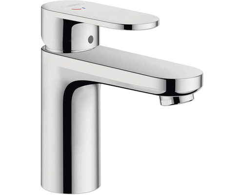 Robinet de lavabo avec mitigeur hansgrohe VERNIS BLEND 100 CoolStart chrome avec tige de traction 71585000 Robinet de lavabo avec mitigeur hansgrohe VERNIS BLEND 100 CoolStart chrome avec tige de traction 71585000