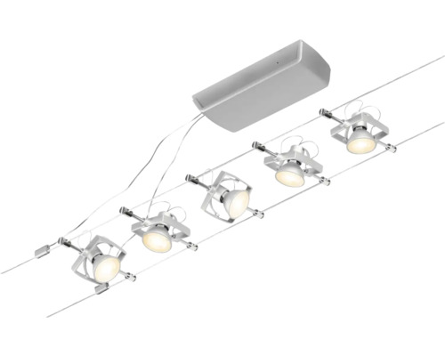 Seilsystem Basissystem CorDuo MacII GU5,3 chrom matt