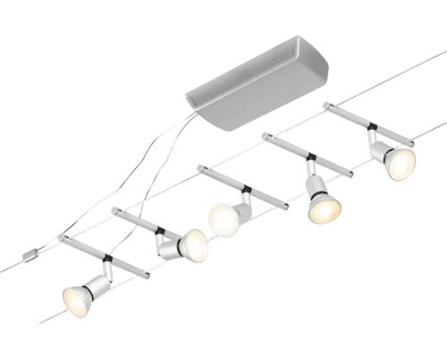 Paulmann Seilsystem Basisset CorDuo Salt GU5,3 chrom matt