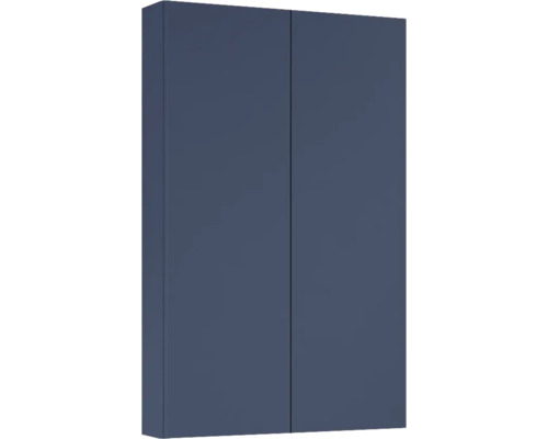 Armoire suspendue Jungborn lxhxp 50x80x12.6 cm bleu marine mat