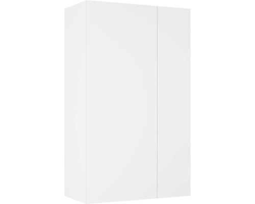 Armoire suspendue Jungborn lxhxp 59.6x100x31.6 cm blanc mat