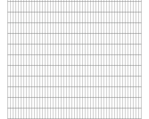 Doppelstabmatte 6/5/6 251 x 223 cm RAL 7016 anthrazit Doppelstabmatte 6/5/6 251 x 223 cm RAL 7016 anthrazit