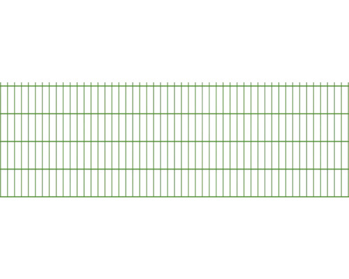 Doppelstabmatte 6/5/6 251 x 83 cm RAL 6005 moosgrün