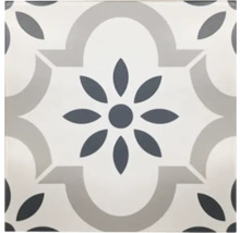 Fliese mit Blumenmuster