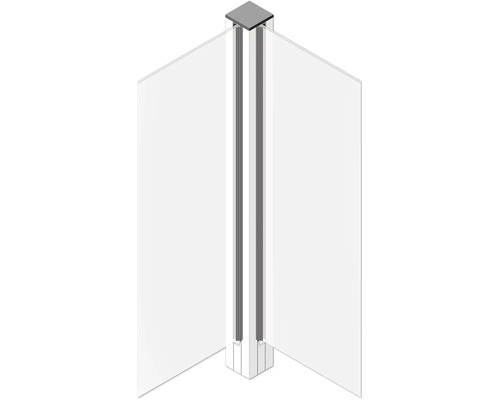 Eckprofile für Duschkabinen