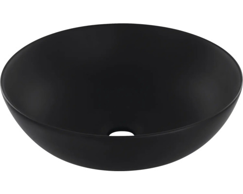 Lavabo à poser SLIM 39,5 cm x 39,5 cm noir mat 38.010.80