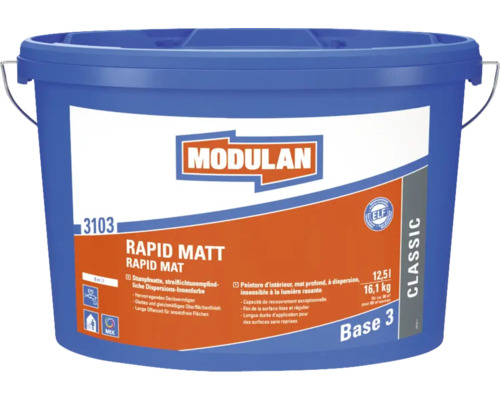 Peinture d''intérieur Modulan Rapid Matt en seau