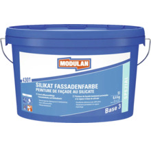Seau de peinture de façade au silicate