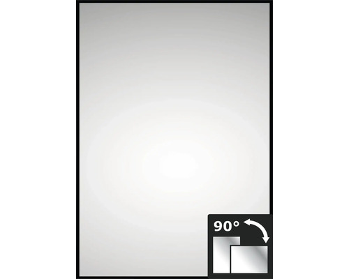 Miroir design DSK Black Line mat 40x60 cm