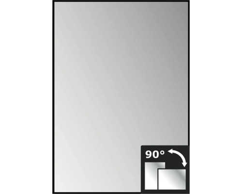 Badspiegel Black Line 100x70 cm
