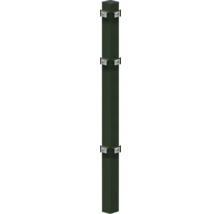 Poteau de clôture avec supports