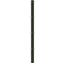 Poteau de clôture avec supports