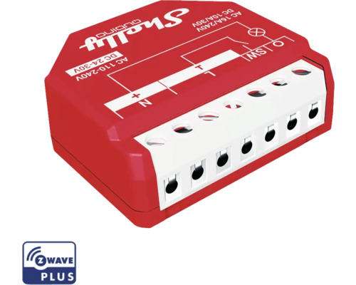 Shelly Qubino Smart Home Relais mit Z-Wave Plus Logo