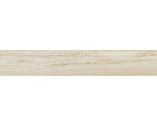 MIRAVA OSLO Feinsteinzeug Wand- und Bodenfliese beech BxLxS 19.7x120x0.9 cm