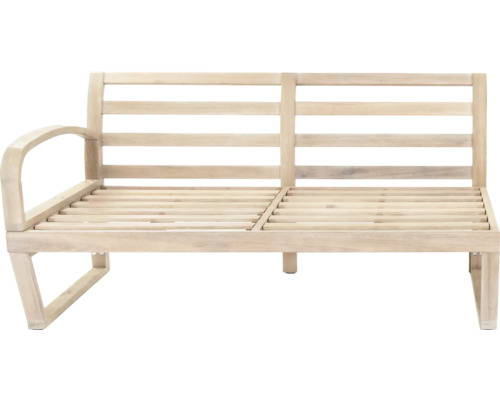 Holz Gartenbank mit Armlehne