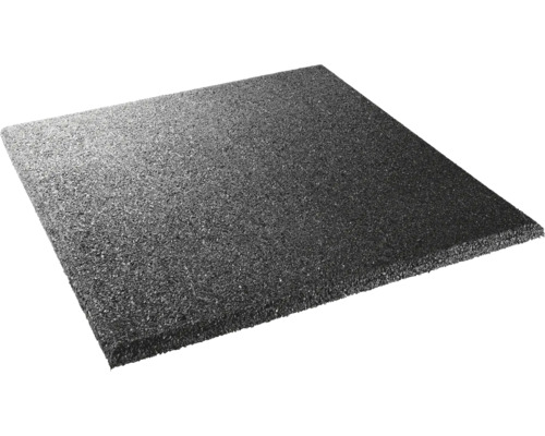 Dalle de protection anti-chute terrasoft 50x50x2.5 cm anthracite Dalle en granulés de caoutchouc