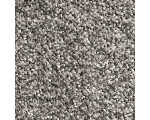 Moquette velours Alps gris pierre largeur 400 cm (au mètre)