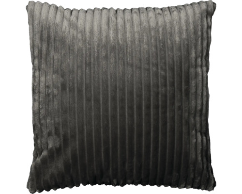 Coussin décoratif Dez Cord dark grey 60x60 cm