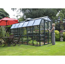 Serre Grand Gardener plaques en polycarbonate 0,8 mm 389 x 265 cm vert
