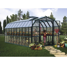 Serre Grand Gardener plaques en polycarbonate 0,8 mm 637 x 265 cm vert