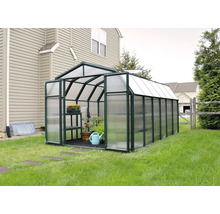 Serre Hobby Gardener plaques en polycarbonate 6 mm 391 x 266 cm vert