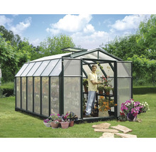 Serre Hobby Gardener plaques en polycarbonate 6 mm 391 x 266 cm vert