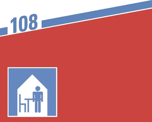 Symbole pour ventilation de l''habitat avec récupération de chaleur