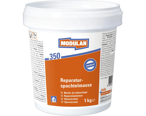 MODULAN 350 Mastic de rebouchage blanc 1 kg