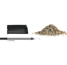 Substrat de plantation Lechuza Pon, indicateur de niveau d''eau et fond séparateur pour jardinières