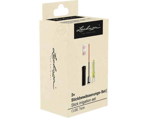 Wasserstandsanzeiger Lechuza für Canto Cube Triple 14 Lechuza Stickbewässerungsset Cube Triple in Verpackung