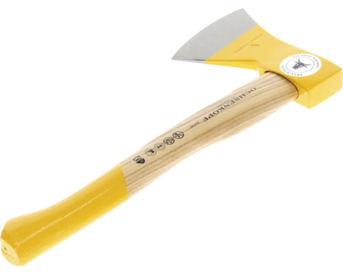 Hache Ochsenkopf Iltis avec manche en bois