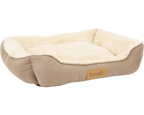 Panier pour chien Scruffs Cosy Box Bed brun env. 50 x 60 x 30 cm