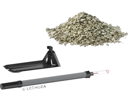 Lechuza Pon substrat de plantation, indicateur d''arrosage et élévateur de panier de plantation