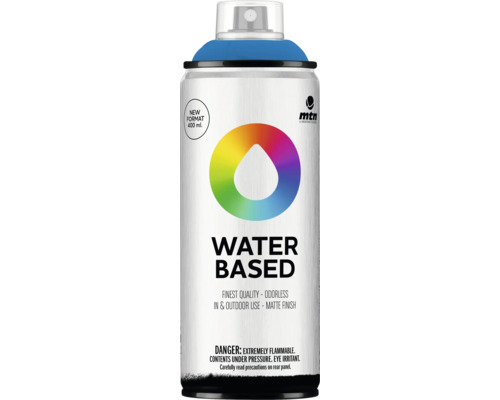 MTN Sprühlack Water Based RV-30 prussian blue matt 400 ml MTN Water Based Sprühfarbe, 400 ml Dose