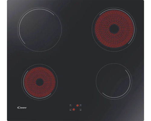 Plaque de cuisson Candy avec quatre zones de cuisson