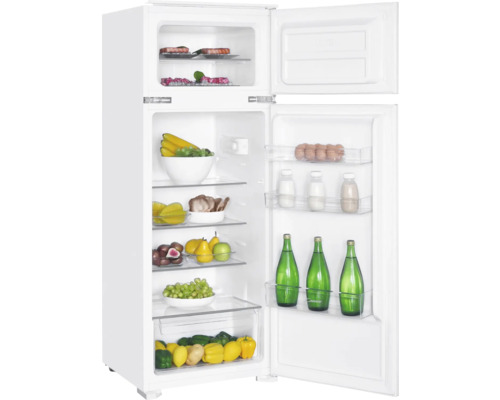 Réfrigérateur avec compartiment de congélation Candy CFBD 2450/5EH 54 x 144,6 x 54 cm réfrigérateur 169 l congélateur 36 l Réfrigérateur avec compartiment de congélation Candy CFBD 2450/5EH 54 x 144,6 x 54 cm réfrigérateur 169 l congélateur 36 l